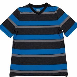 Hawk kids short sleeves striped tee short